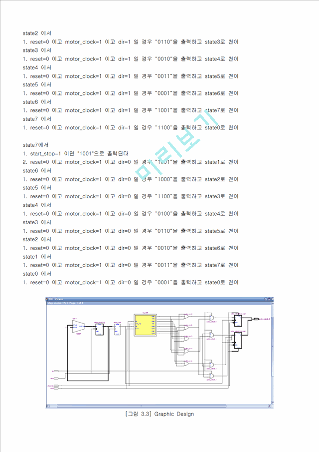 VHDL 스테핑모터의 구조.hwp