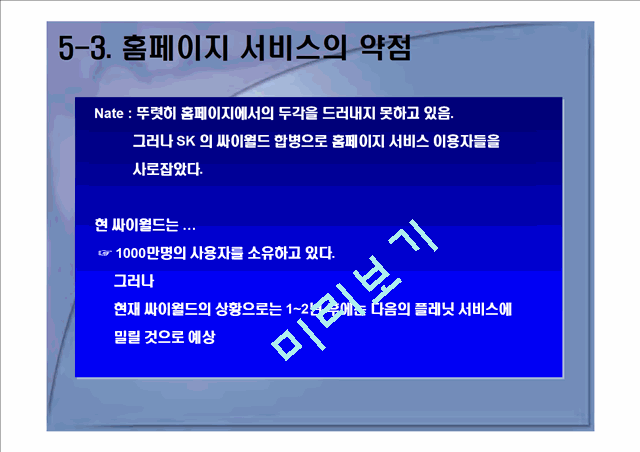 SKTelecom의마케팅Nate활성화를위한방안   (9 )