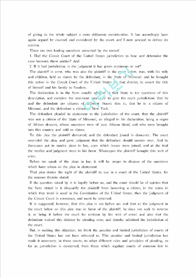 법학개론(영문)   (4 페이지)